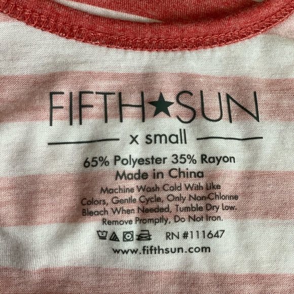 New Fifth Sun Holiday Patriotic Tank - Picture 4 of 4